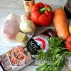 Гречневая лапша: рецепты на каждый день Гречневые спагетти с курицей и болгарским перцем